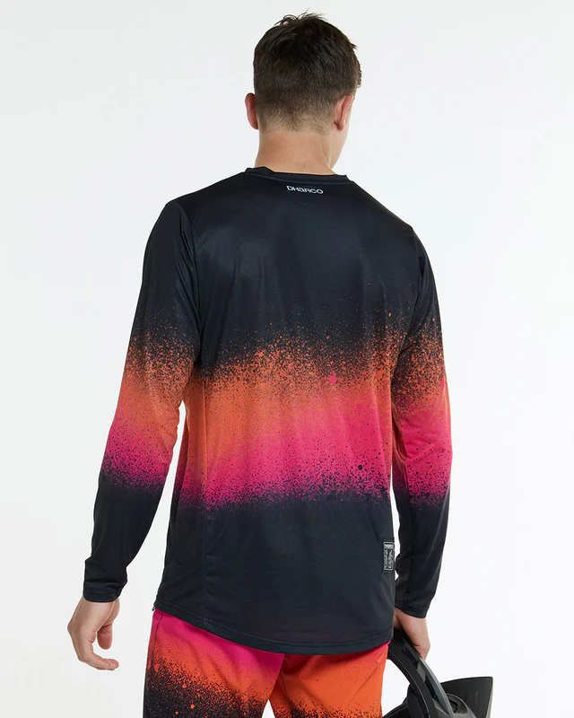 Dharco Mens Race Jersey | Black Snake, L