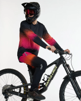 Dharco Mens Race Jersey | Black Snake, L