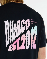 Dharco Mens Cotton Tee | Black, XL