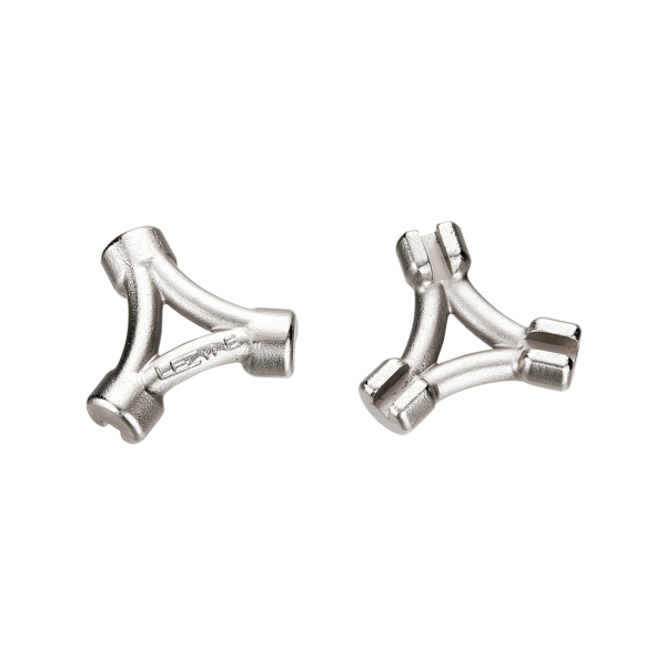Lezyne 3-Way Spoke Wrench, hi polish silver