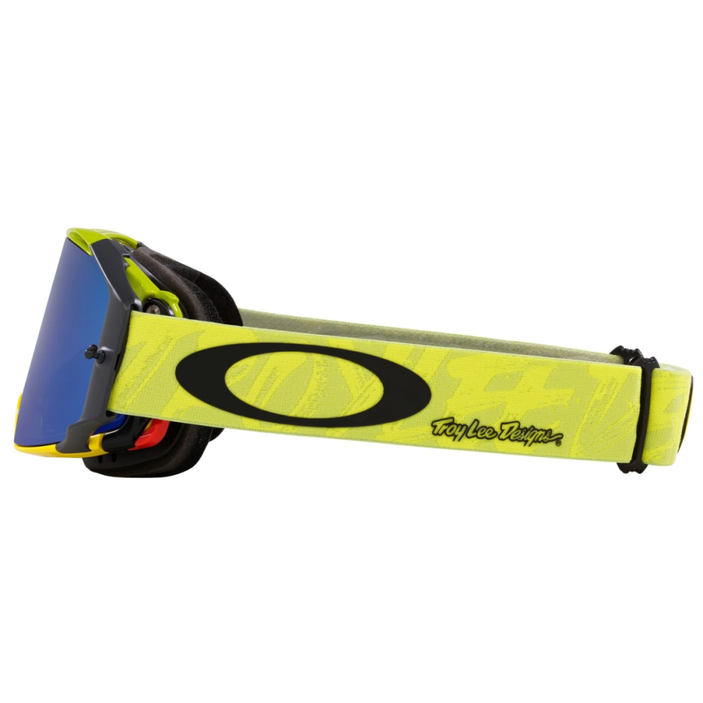 Oakley Airbrake MTB TLD Painted Yellow / Black Ice Iridium