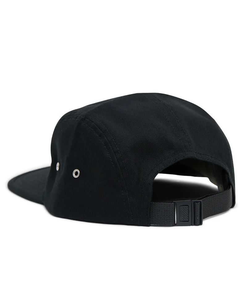 Dharco 5 Panel Hat | Chain Black