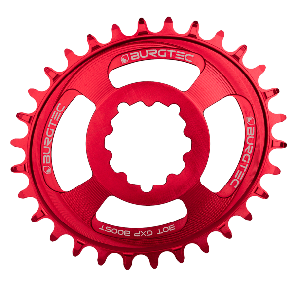 Burgtec Oval 3mm Offset Thick Thin Chainring for SRAM 3-Bolt - 30T