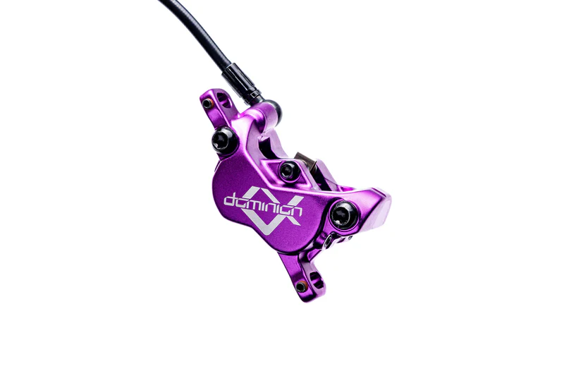 Hayes Dominion A4 Brake Kit, Regular Reach Lever (RRL), 180cm hose, Purple/Black