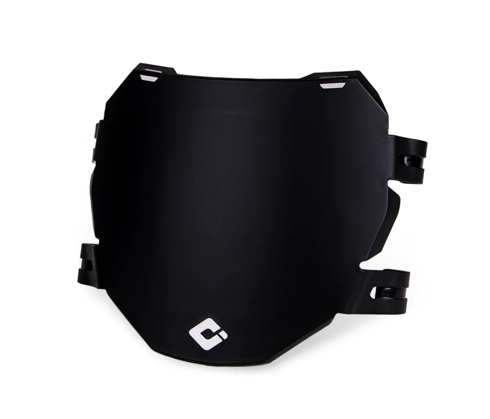 ODI Number Plate DH MTB, Black, One Size