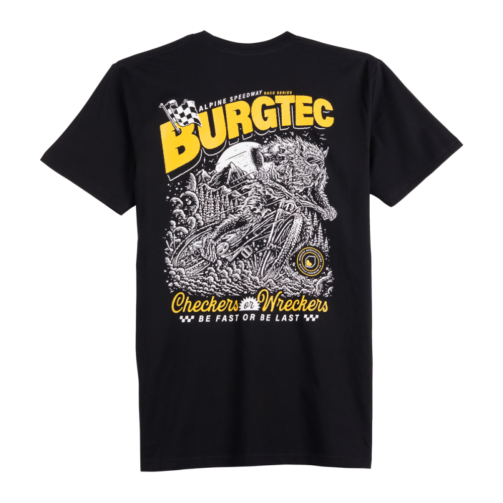 Burgtec Alpine Speedway T­-shirt - Black M
