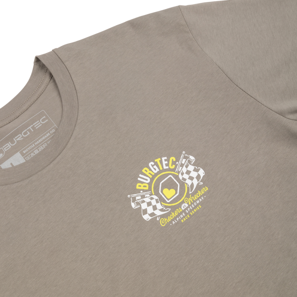 Burgtec Alpine Speedway T­-shirt - Granite L