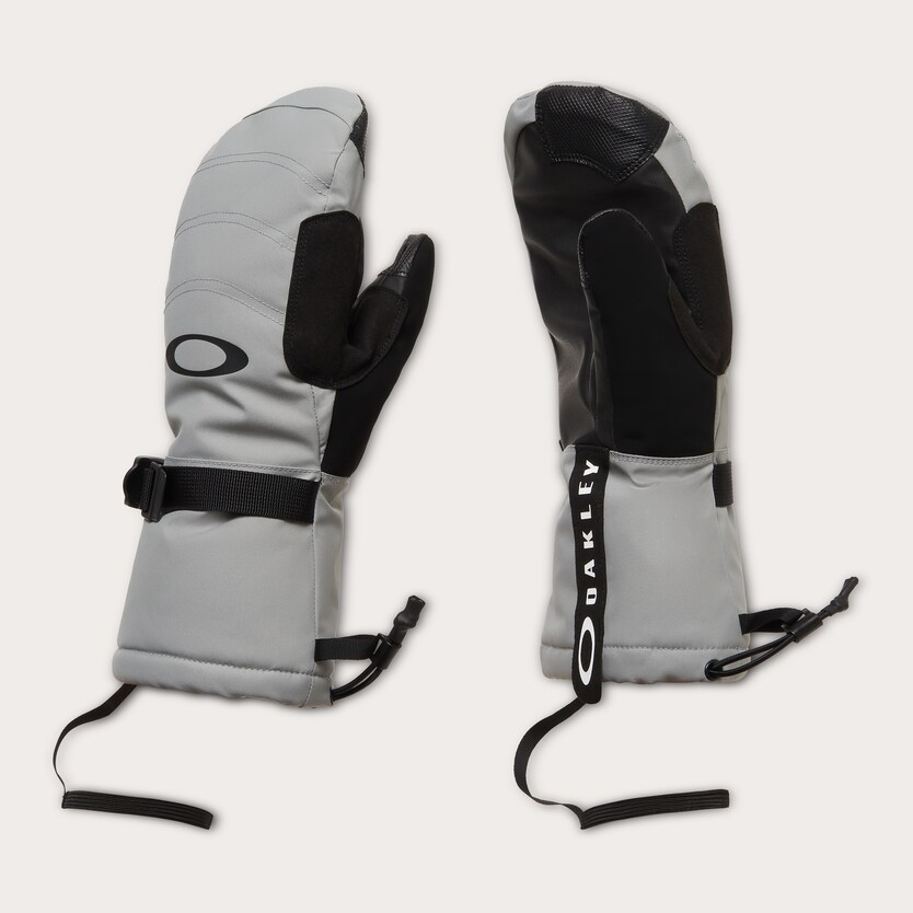 Oakley Powder Ridge Mittens, Cement, M