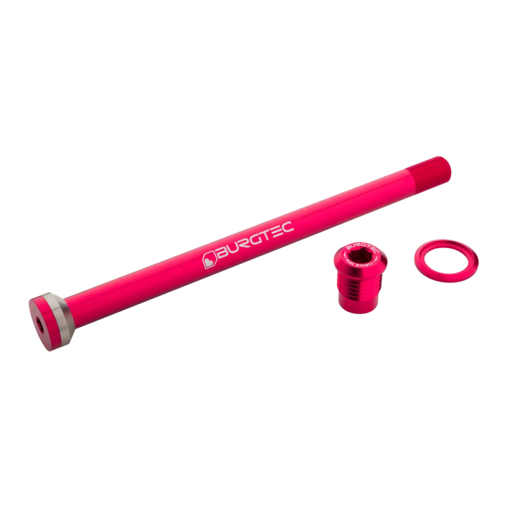 Burgtec Propain 175mm Rear Axle - Toxic Barbie Pink