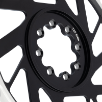 Burgtec 3mm Offset Thick Thin Chainring for SRAM 8-Bolt - 28T - Black, Burgtec Black