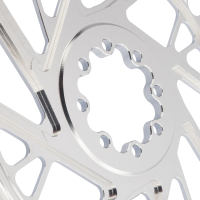 Burgtec 3mm Offset Thick Thin Chainring for SRAM 8-Bolt - 28T - Black, Burgtec Black