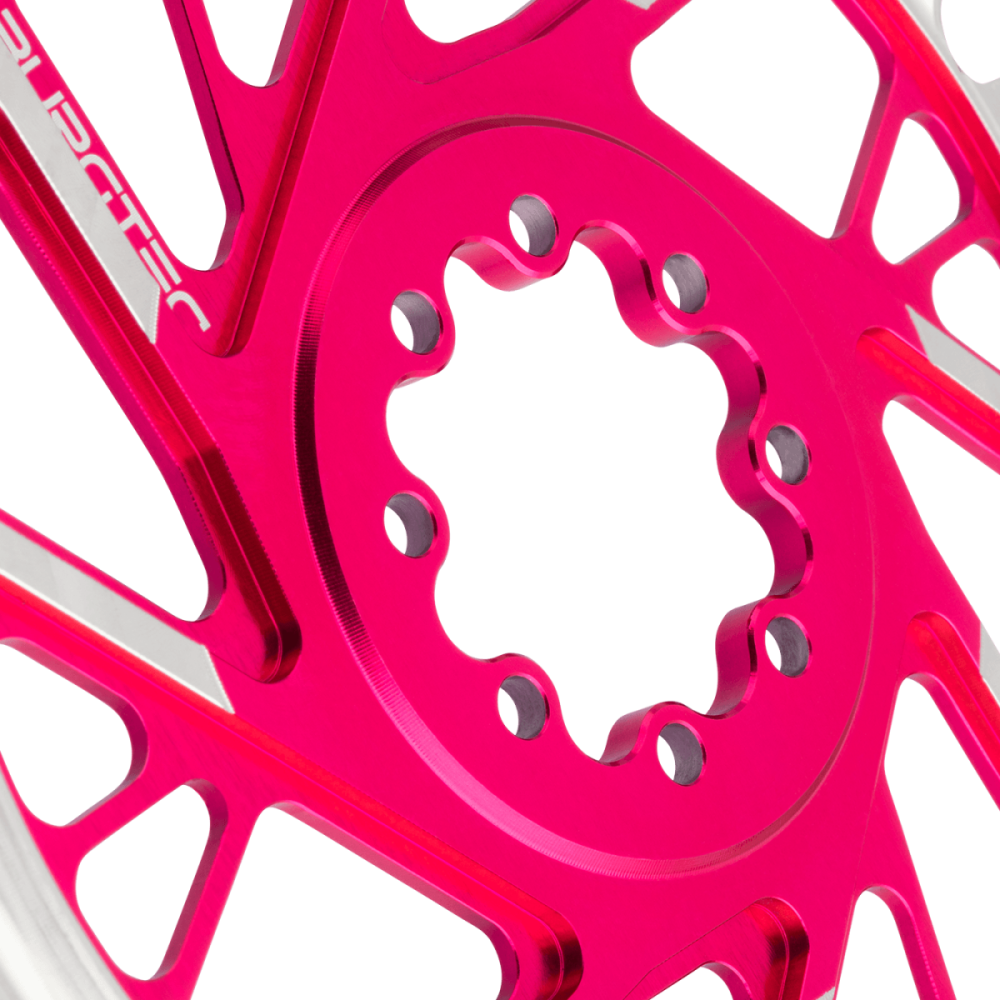 Burgtec 3mm Offset Thick Thin Chainring for SRAM 8-Bolt - 28T - Black, Burgtec Black