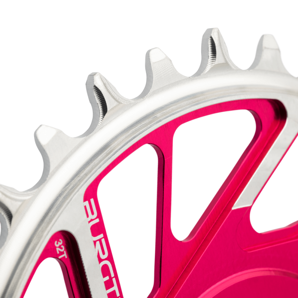 Burgtec 3mm Offset Thick Thin Chainring for SRAM 8-Bolt - 28T - Black, Burgtec Black
