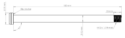 180mm x 12mm 1.00mm Pitch Rear Axle – Bild 2