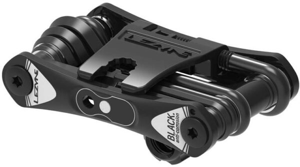 Lezyne Werkzeug Rap II 19 Co2 Black, CrV Bits, Aluminium Side Plates