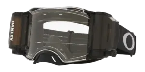 Oakley Airbrake MTB Tuff Blocks Gunmetal Black / Clear + Roll Off